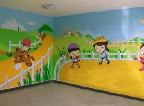瓮安幼儿园墙体彩绘制作流程及注意事项